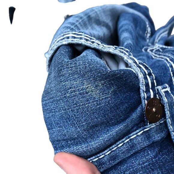 Vintage True Religion Jeans Size 32 BILLY Blue - Picture 6 of 9